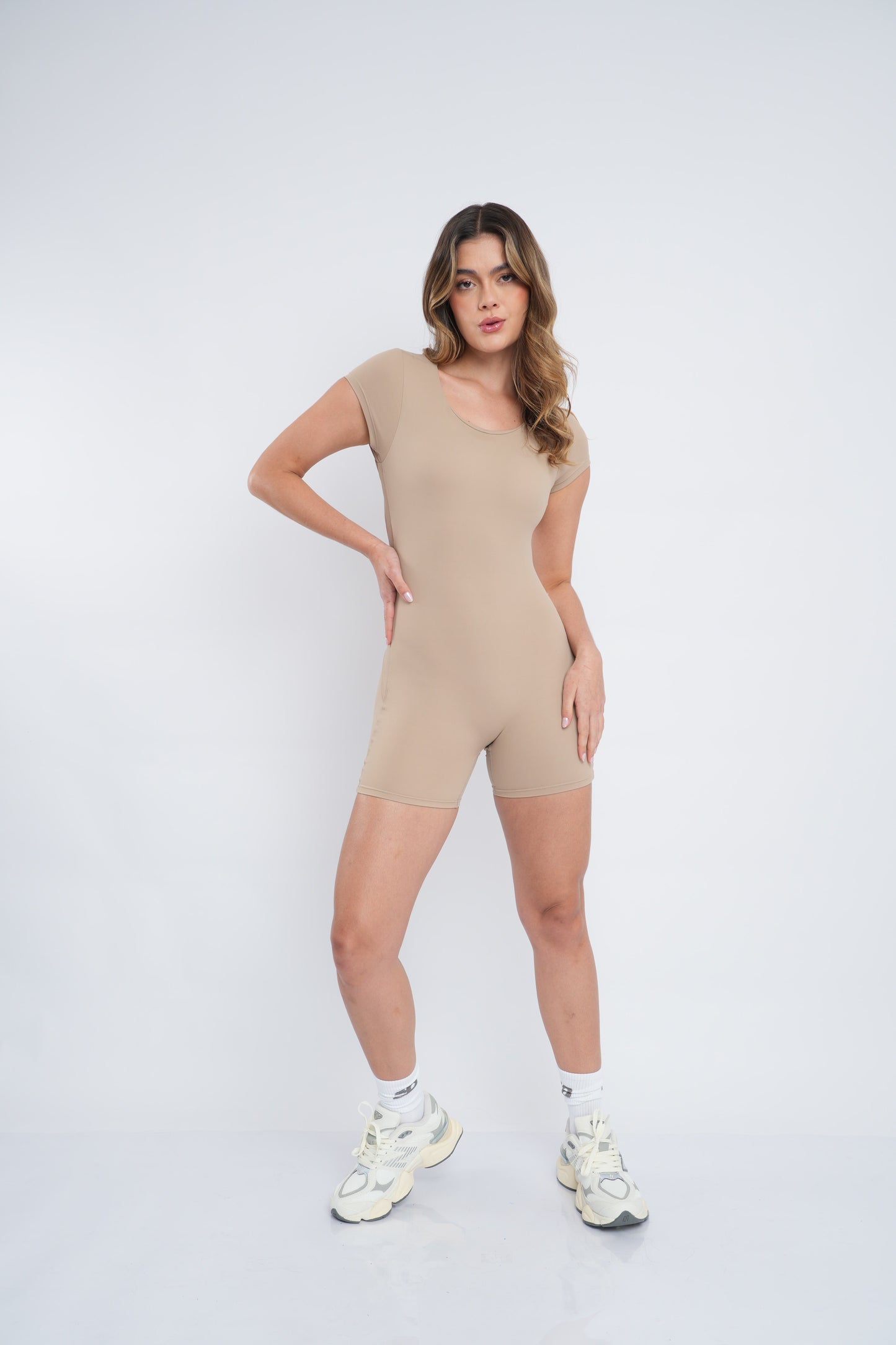 Daily Backless Jumpsuit Short