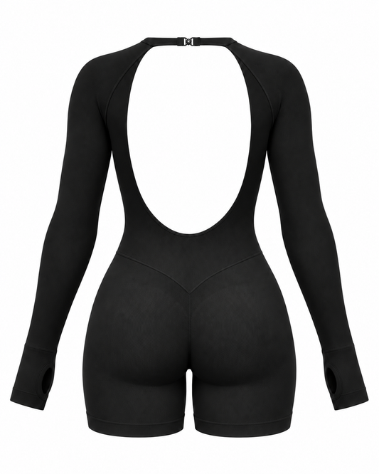 ThriveCompress™ Enterizo Manga Larga Seamless