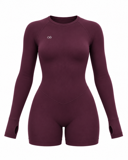 ThriveCompress™ Enterizo Manga Larga Seamless