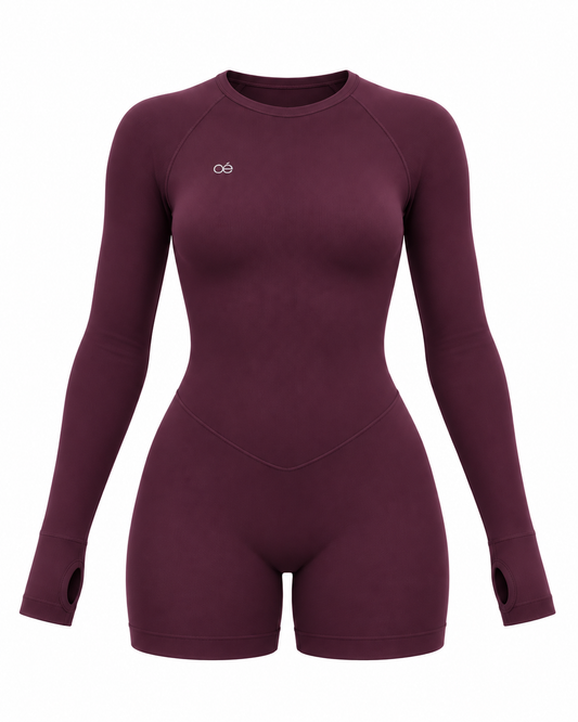 ThriveCompress™ Enterizo Manga Larga Seamless