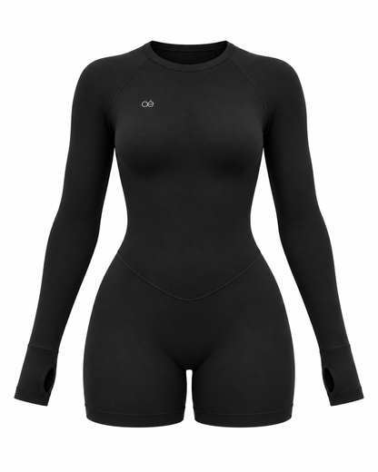 ThriveCompress™ Enterizo Manga Larga Seamless