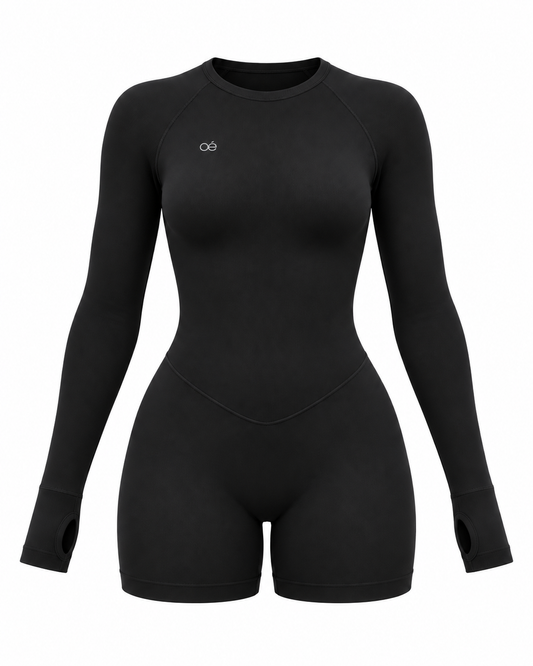 ThriveCompress™ Enterizo Manga Larga Seamless