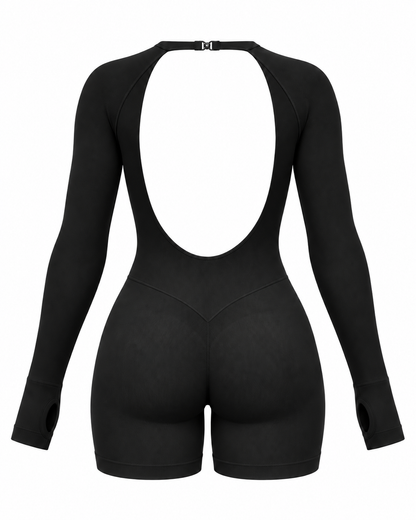 ThriveCompress™ Enterizo Manga Larga Seamless