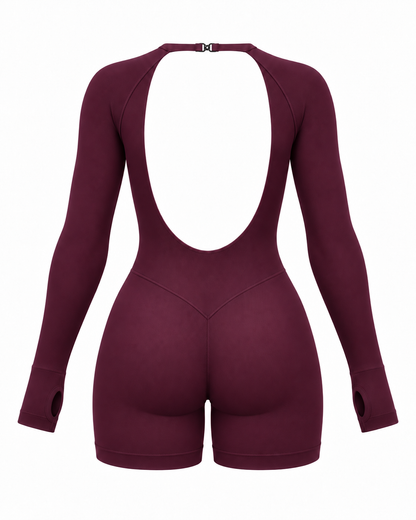 ThriveCompress™ Enterizo Manga Larga Seamless