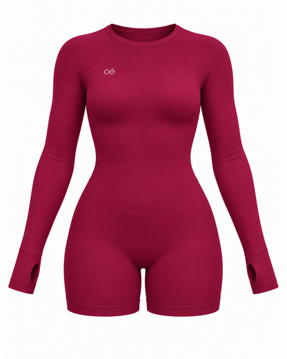 ThriveCompress™ Enterizo Manga Larga Seamless