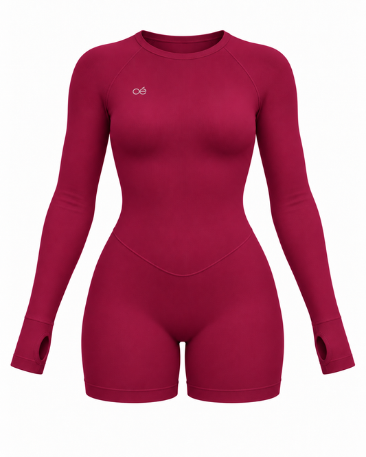 ThriveCompress™ Enterizo Manga Larga Seamless